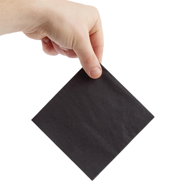 Black Napkin