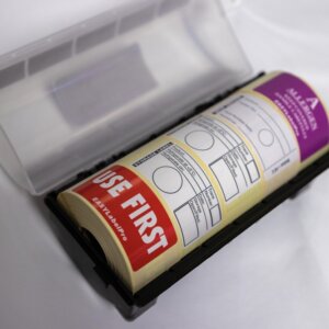 Dispenser for large labels