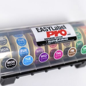 Dispenser for day dot labels